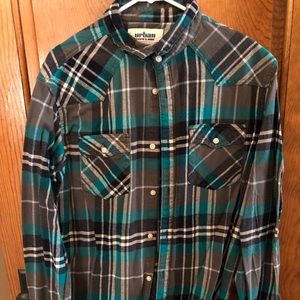 Urban Pipeline flannel.